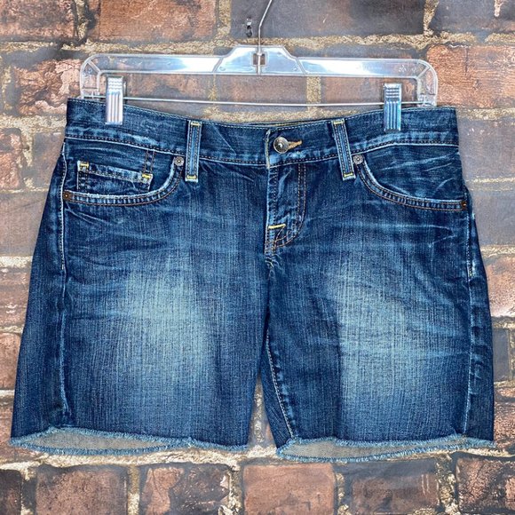 Lucky Brand Pants - Lucky Brand Riley Distressed Denim Shorts - Size 0/25